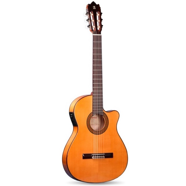 Comprar Guitarra Flamenca Electrificada Alhambra al mejor precio Prieto