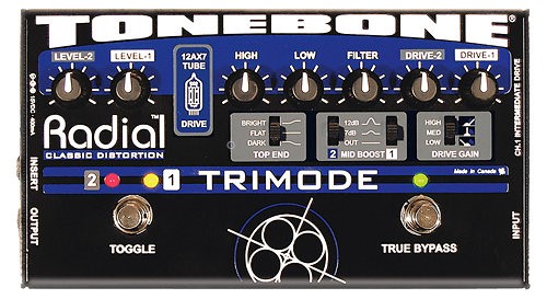 Compra pedal de distorsin Radial Trimode al mejnor precio en Prieto Msica