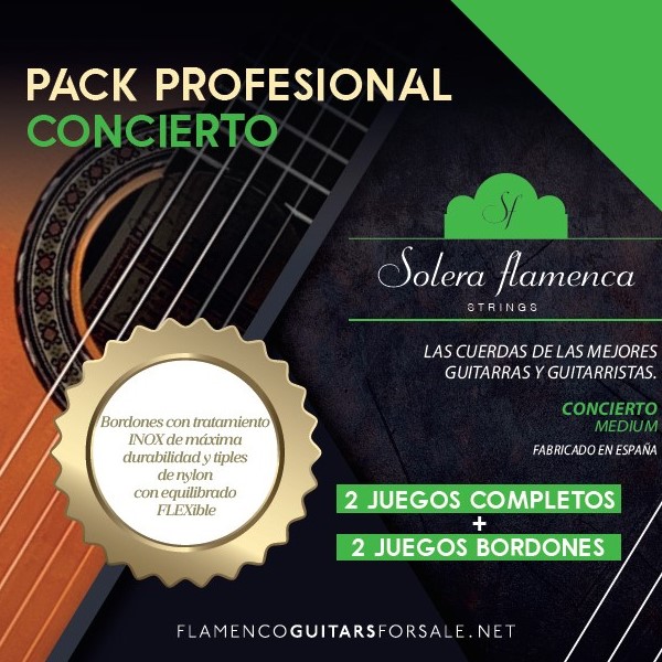 Solera Flamenca Pack Profesional Concierto Tension Media