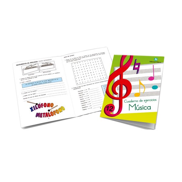 comprar cuaderno de ejercicios arcada 12 mejor precio prieto musica jerez