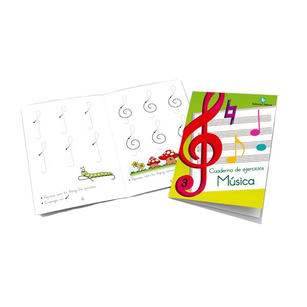 comprar cuaderno ejercicios musica arcada 3 mejor precio prieto musica jerez