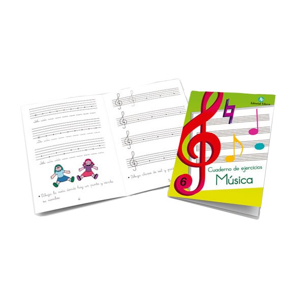 comprar cuaderno ejercicios musica arcada 6 mejor precio prieto musica jerez