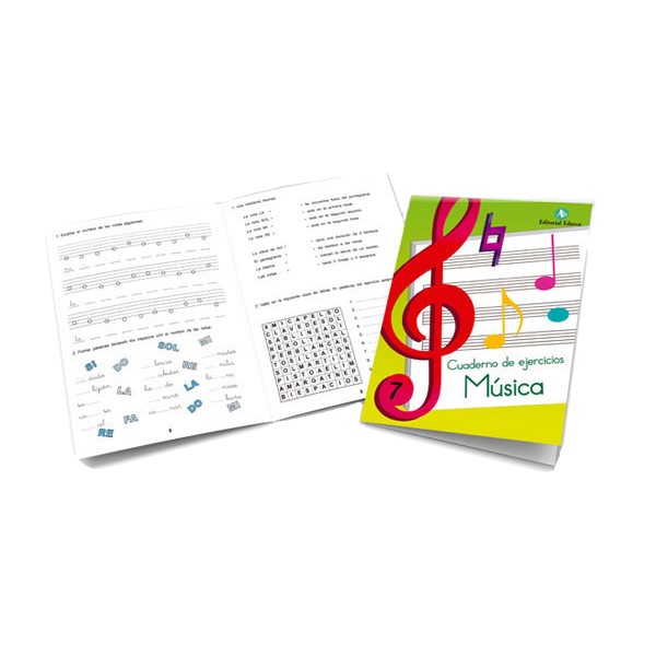 comprar cuadernos ejercicios musica arcada 7 mejor precio prieto musica jerez