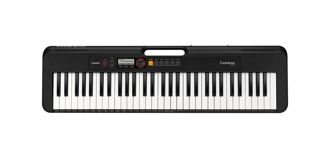 teclado casiotone  ct-s200bk negro