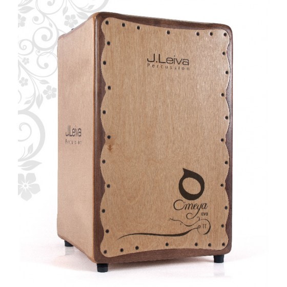 cajon flamenco leiva omeya evo ii std 6 cuerdas