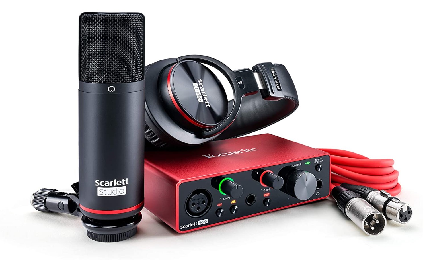 comprar pack focusrite scarlett 3 generacion mejor precio prieto musica jerez