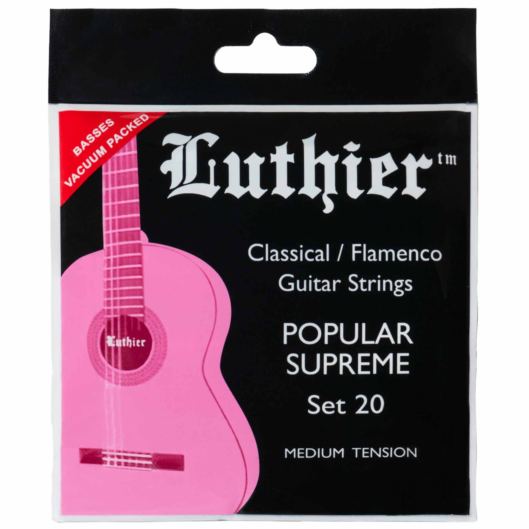 Luthier SET20 Popular Supreme Tension Media