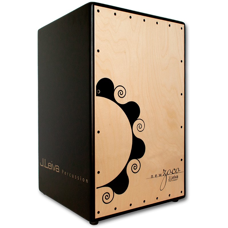 cajon flamenco leiva modelo zoco std 2 cuerdas